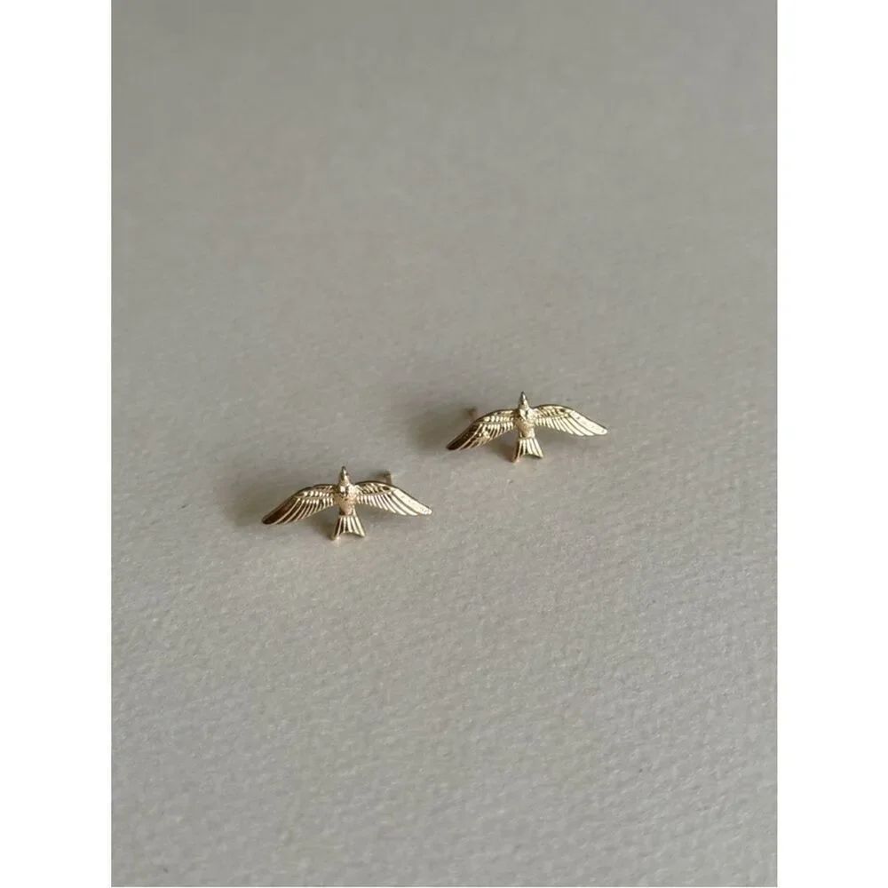 Bird earrings #2492